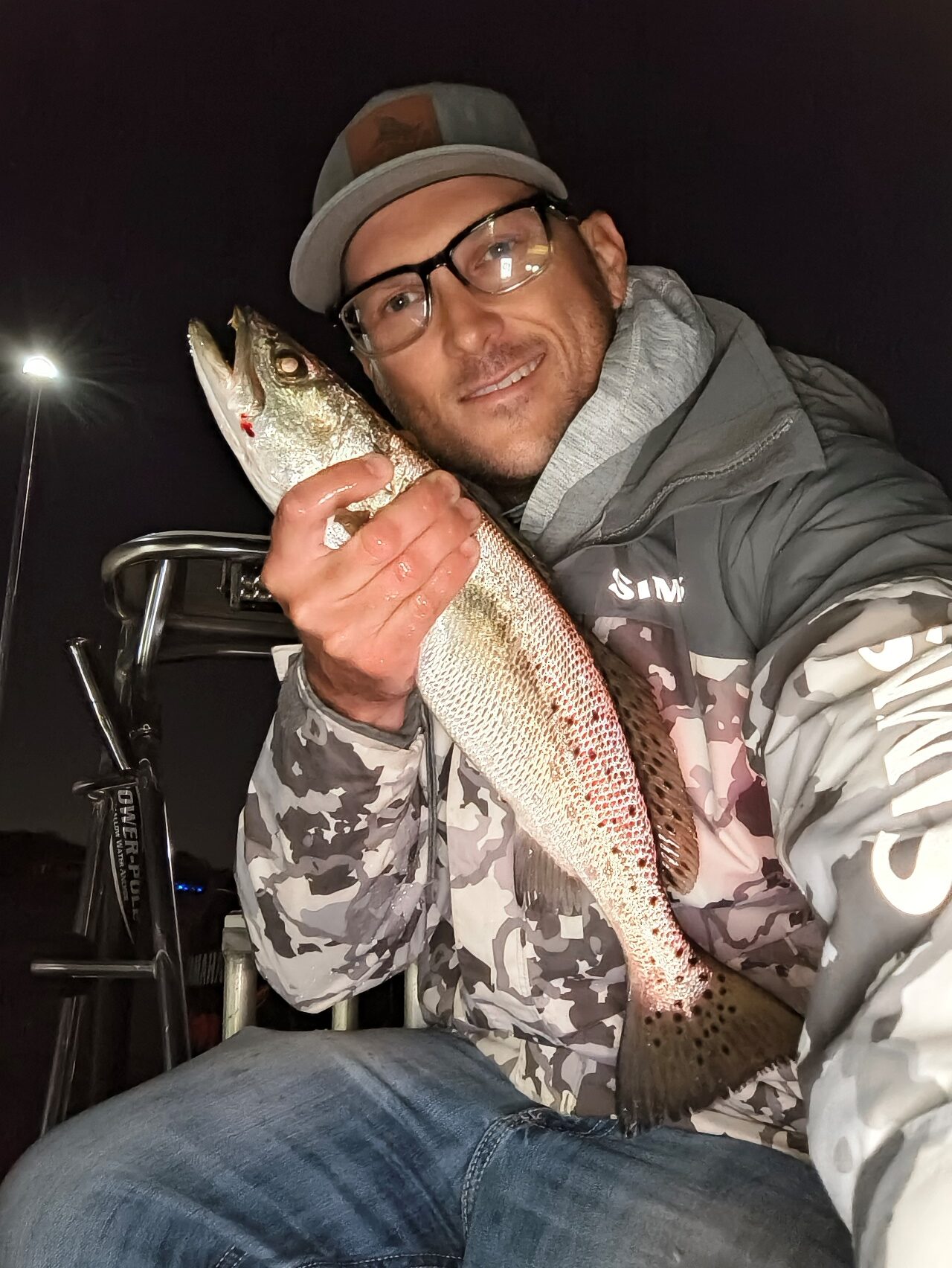 pensacola spotted seatrout with Capt Eric